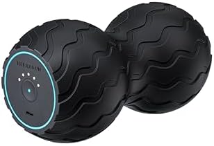 TheraGun Therabody WaveDuo - Ergonomically Contoured Foam Roller - Bluetooth Enabled Muscle Roller for Your Back, Neck & Spine with 5 Customizable Vibration Frequencies in Therabody App