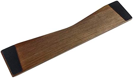 Ergonomic Wooden Wrist Rest Solid Wood Walnut for Keychron Q10