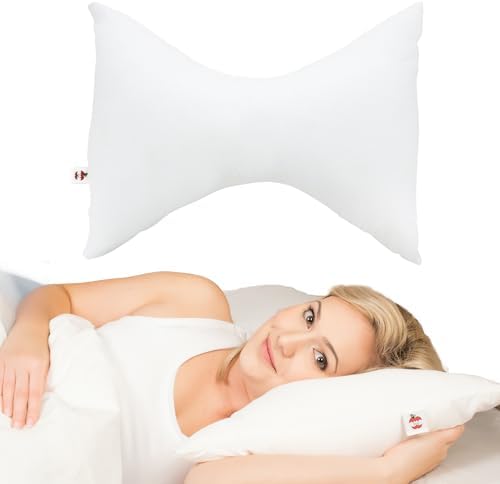 Bowtie Ergonomic Cervical Pillow for Neck Pain Relief, Side Sleepers