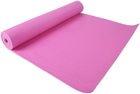 Fitvids All Purpose 1/4-Inch High Density Anti-Tear Exercise Yoga Mat with Carrying Strap with Optional Yoga Blocks, Multiple Colors