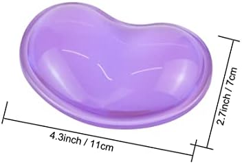 Gel Keyboard & Mouse Wrist Rest Set - Keyboard Wrist Rest Pad & Mouse Support for Office Gaming Pad Computer Laptop Ergonomic Comfortable Pain Relief- Pad Set (Mouse Support Only)