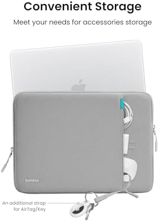 tomtoc 360° Protective Laptop Sleeve 13-inch MacBook Neo A3404 (2026)
