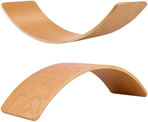 35" Balance Board Kids | Montessori Wobble Board for Toddlers Ages 3-5, Natural Wood Open-Ended Waldorf Sensory Toy for Indoor & Outdoor Play, Core Balance Trainer, Birthday & Christmas Gift 2026
