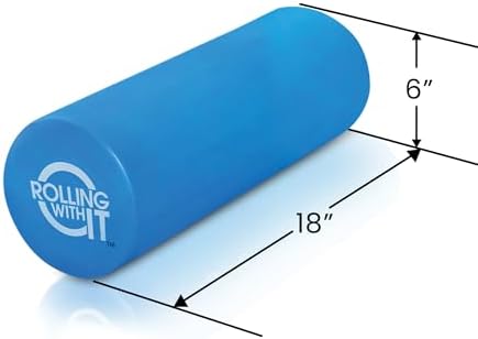 Rolling With It High Density Foam Roller for Physical Therapy