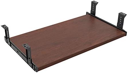 FRMSAET Office Product 20/24/30 inch Keyboard Drawer Tray (24 in, Cherry)