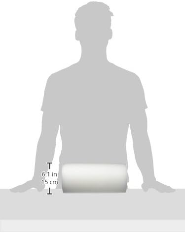 Sammons Preston 43965 High Density Foam Roller for Exercise & Physical Therapy, Round, 6" x 12"