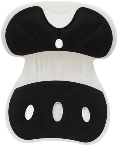 Lumbar Support Posture Corrector Chair for Adults,Back and Lumbar Support Breathable Fabric Petal Shaped Office Chair Seating Cushion,Ergonomic Back Supports Chairs for Office