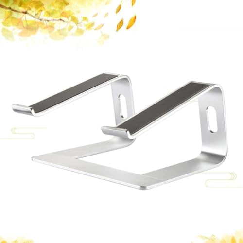 LABRIMP Portable Laptop Ventilated Stand Aluminum Alloy Lightweight Silver