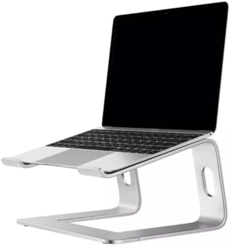 LABRIMP Portable Laptop Ventilated Stand Aluminum Alloy Lightweight Silver