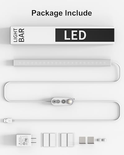 ASOKO Motion Sensor LED Under Counter Light 14.5in 3 Color