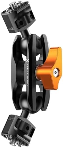 K&F CONCEPT Dual Ball Heads Magic Arm, Articulating Magic Arm