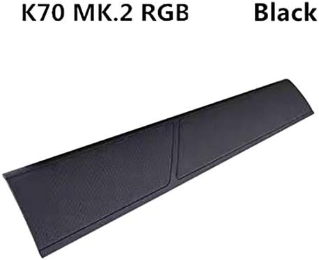 New Ergonomic Wrist Rest for Corsair K70 RGB MK.2 Mechanical Gaming Keyboard (Black, Minimalist Style)