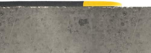 Wearwell Soft Step Light Duty Anti-Fatigue Mat - Black/Yellow. 3' W x 5' L x 3/8" Thickness. PVC Vinyl Sponge. Safety Rounded Edges. For Dry Areas in Light Industrial Applications (427.38x3x5BYL)