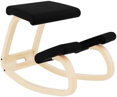 Varier Ergonomic Kneeling Chair, Rocking Knee Stool for Home Office Desk