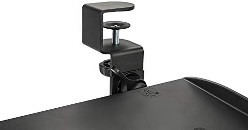 Mobotron Clamping Under-Desk Keyboard Tray with Ergonomic 3-Angle Adjustment