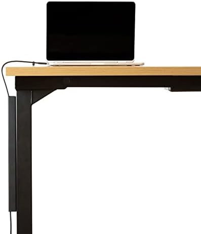 Progressive Automations Magnetic Desk Frame Cable Organizer for Standing Desk - Black