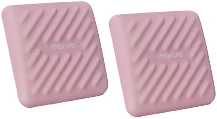 MOSISO 2 Pcs Ergonomic Memory Foam Wrist Rest for Laptop, Pink