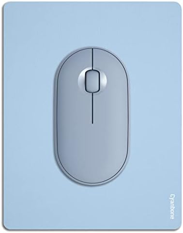 Blue Mini Mouse Pad Small Size, Portable Mousepad for Home Office 5.5 x 7
