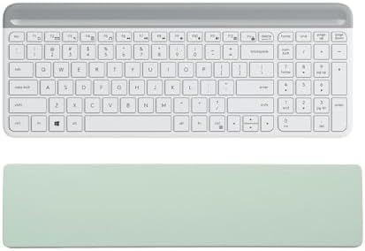 Sumgsn Green Keyboard Wrist Rest, Gel Wrist Pad for Keyboard 60%/68%/70%