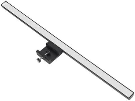 Computer Screen Lamp Light Bar, Dimmable LED Task Lamp with Touch Control, No Glare Eye Caring USB Powered Light for Home Office Monitors up to 1.18 Inches Thick