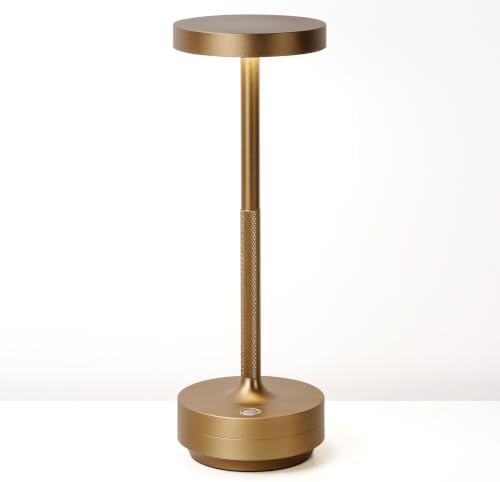 LED Cordless Lamp 5000mAh Outdoor Table Lights Rechargeable Bronze