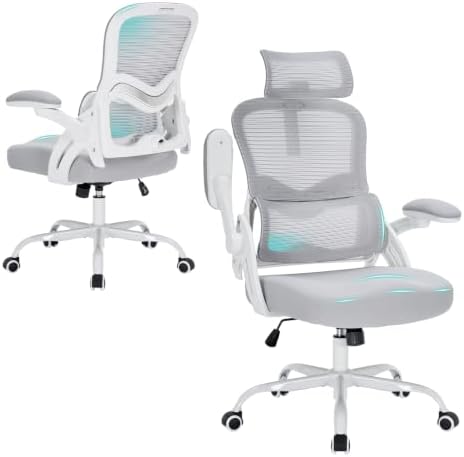 Ergonomic Office Chair 400 lbs Mesh Desk Chair with Headrest