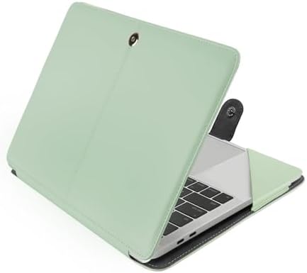 MOSISO PU Leather Sleeve Case Compatible with MacBook Air 13.6 inch