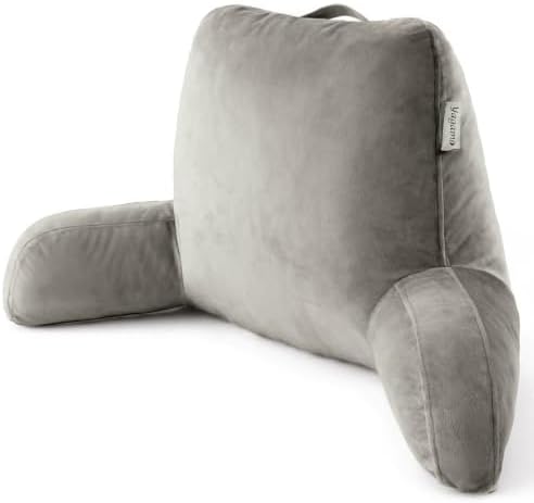 Memory Foam Reading Pillow for Sitting in Bed, Standard,Sage Green