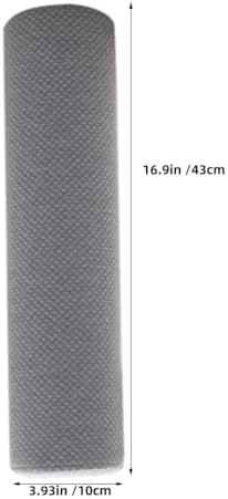Cylindrical Memory Foam Neck Pillow, 17x4 Inch Support Cushion