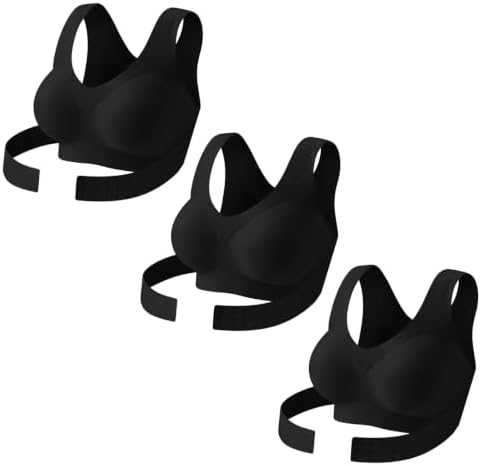 Posture Corrector Bra for Women Wireless Front Closure Cross Back Bras