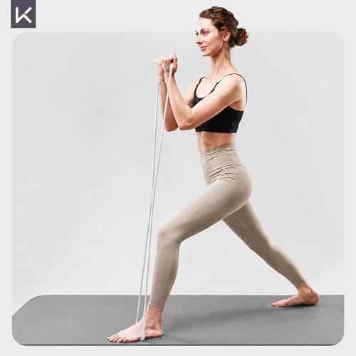 Keep Figure-8 Resistance Band - High Elasticity Exercise Band for Arm Toning, Shoulder & Core Stretching - Anti-Slip Grip Portable Fitness Equipment for Home Workout