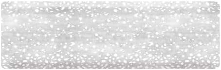 House of Noa Nama Standing Mat – Anti-Fatigue Kitchen Mats for Floor, Cushioned & Non-Slip Kitchen Comfort Mat for Standing, Thick Foam Anti-Fatigue Mat for Kitchen & Workspaces, Fawn Silver 22" x 72"