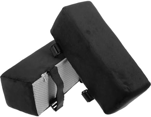 Chair Armrest Cushion Pair Ergonomic Arm Rest Pads for Office and Gaming Chairs Soft Elbow Support Comfortable Arm Booster Covers 10.62X4.13X3.93 Inch