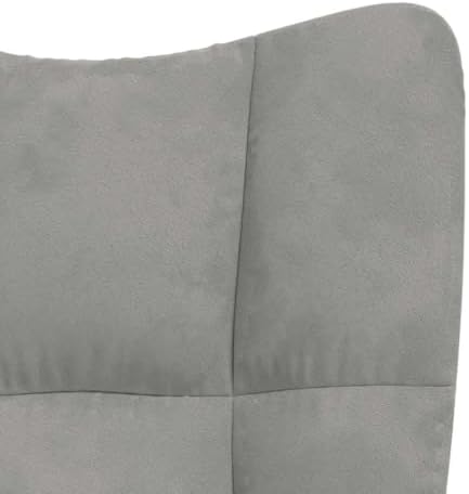 Velvet Relaxing Chair, Swivel Office Seat, Adjustable Height