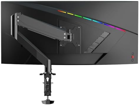 Pholiten Adjustable Single Monitor Mount for 17-35" Screens, Up to 24lb