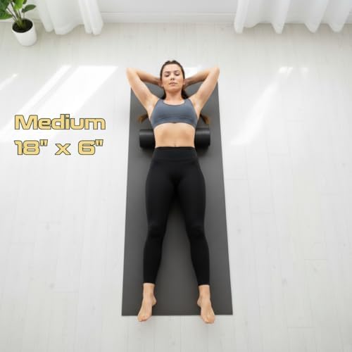 Fitizen Foam Roller – Muscle Massage Rehab Stiff Back Pain Physical Therapy Deep Tissue Firm Exercise Equipment Home Gym Stress Yoga Pilates for The Fit Citizen by FitNation