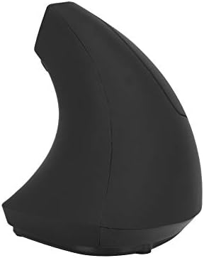 Weiyirot Black Ergonomic Design Vertical Mouse, High Precision Control 2.4GHz Wireless Mouse, Game for Home Office Computer