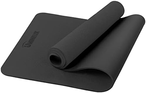 Yoga Mat Non Slip, Pilates Fitness Mats, Eco Friendly, Anti-Tear 1/4" Thick Yoga Mats for Women, Exercise Mats for Home Workout with Carrying Sling and Storage Bag