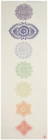 Shakti Warrior TPE Yoga Mat (72 inch x 24 inch x 6mm Thick)