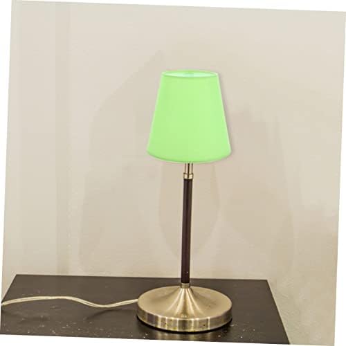 Light Green Cloth Clip on Lamp Shade Replacement for Fixtures