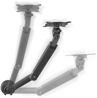 One For All DM4110 Universal Monitor Mount Solid Single Monitor arm 100 x 100 Black