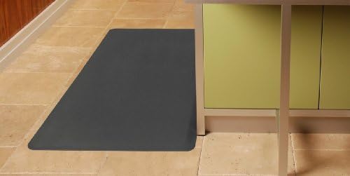 WellnessMats Original Collection Anti-Fatigue Floor Mat, Polyurethane – Ergonomic Support Pad for Home, Kitchen, Garage, Office Standing Desk – Water Resistant - Made in USA