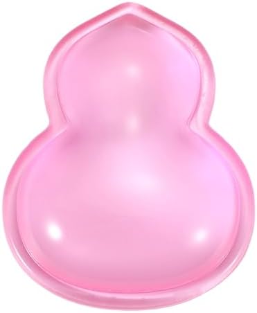 PATIKIL Gel Wrist Rest, Wrist Support for Mouse Calabash Shape Ergonomic Mouse Pad Soft Silicone Support Comfortable Cushion for Computer Gaming Office Home, Pink