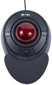 Wired Ergonomic Trackball Mouse, Programmable Roller Ball Mice, Tilt Scroll
