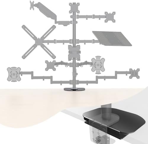 Pholiten Steel Bracket Plate Reinforcement for Glass Desk
