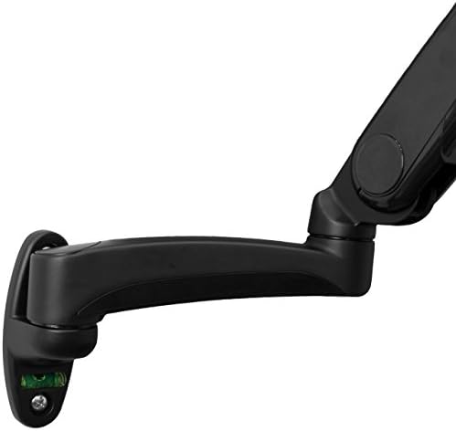 StarTech Wall Mount Monitor Arm 12in to 34in up to 19.8lb/9kg, VESA, Black