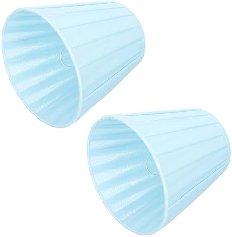 2pcs Chic Cloth Lampshade Light Covers for Home Decor Blue