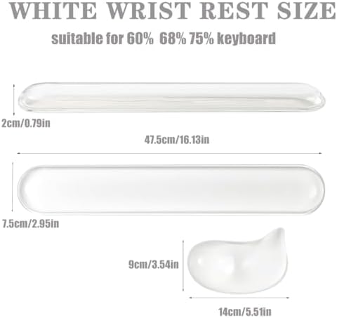 Gel Keyboard and Mouse Wrist Rest Set,Wrist Support for Computer Keyboard