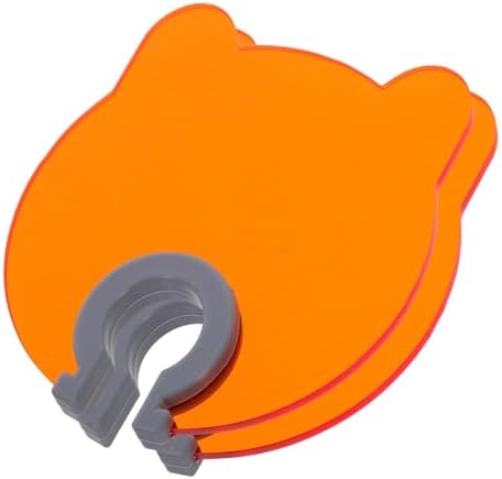 Bear Shaped UV Nail Lamp Shield Covers 2pcs Plastic for Eye Protection