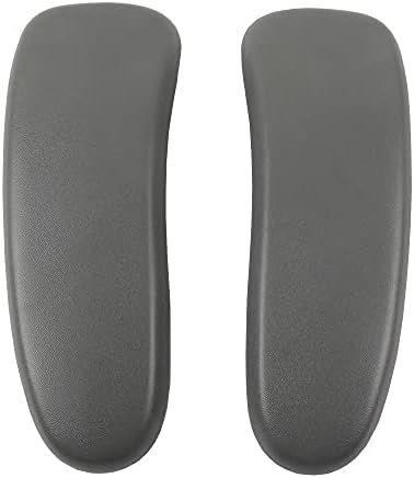 MingYi.office Vinyl Arm Pads Caps Replacement for Herman Miller Classic Aeron Office Chair Smoke Color